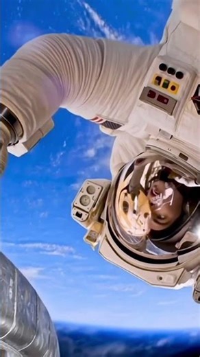 Floating in Infinity 👨‍🚀🌌 Space Station Repairs & Cosmic Lofi. ✨🌃 #shorts #space #zen #relax