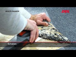 Skil 1480 AD Multifunktionswerkzeug: Schleifen, Sägen, Trennen und mehr mit nur einem Werkzeug