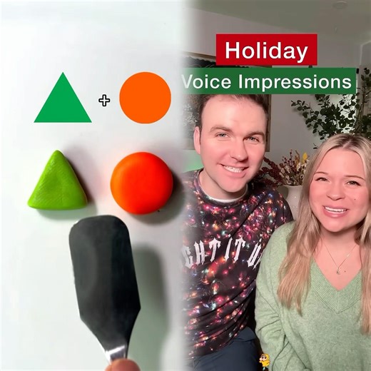 Holiday Voice Impressions (w paigezilba ) 🎄🎅🏻 #funny #comedyfilms