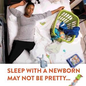 Help your baby sleep safely so you can sleep soundly. #safesleep (Via Healthy Children & American Academy of Pediatrics) | Charlie's Kids Foundation