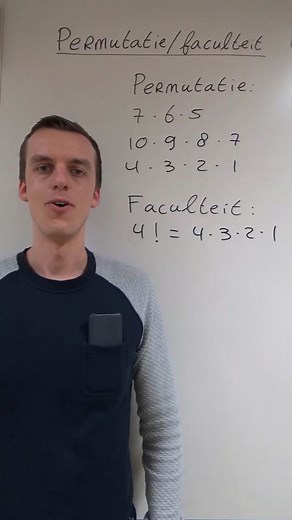 Permutatie v.s. faculteit