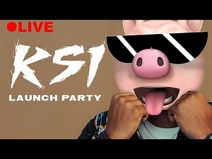 ROBLOX KSI LAUNCH PARTY LIVE..