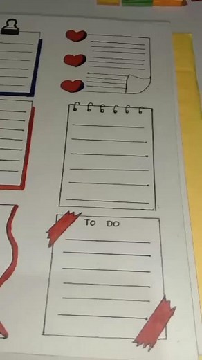 Creative DIY Paper Notes Design Ideas