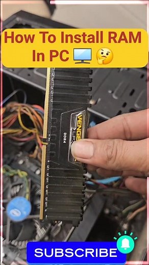 How To Install RAM In PC 🖥 #ram #installation #pc #techshorts #shorts