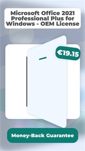 Microsoft Office 2021 Professional Plus OEM – Only €19.15