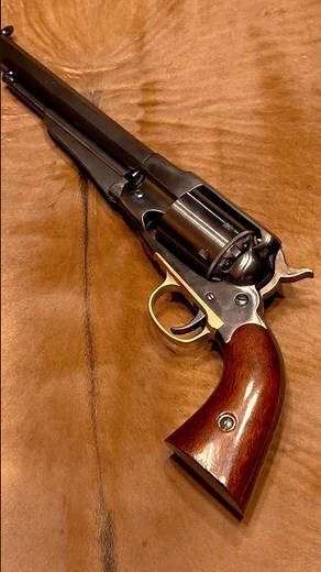 The 1858 Remington (.45 Colt Conversion Cylinder) #capandball #civilwar #blackpower