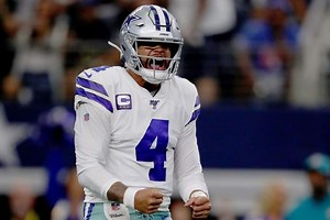 "I don't worry about that," Dak Prescott downplays any frustrations about his RASH of interceptions despite leading the league in that category