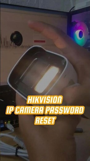 Hikvision IP Camera Password Reset #cctv #cctvcamera #ipcamera #hikvision