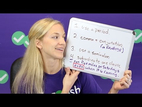 ACT English: Comma Splices