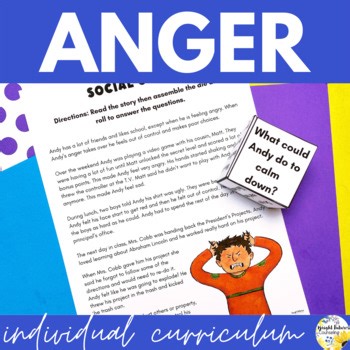 Anger Management Activities for Individual Counseling - Anger Volcano
