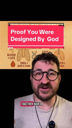 Your body is more than biology, it’s a divine design. From 33 vertebrae that match the age of Jesus at crucifixion, to the 4-letter DNA alphabet that codes your entire being, the human body echoes Scripture in every detail. Psalm 139:14 isn’t just poetry it’s anatomically correct. You were designed by God. Not a mistake. Not a coincidence. He even encoded his name inside your DNA. #jesus #DesignedByGod #Psalm139 #BibleProof #FearfullyAndWonderfullyMade #BiblicalTruth #ChristianTikTok #CreationNo