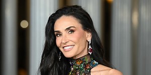 Demi Moore Styles $53,000 Earrings and a Sheer Button-Down in This Unexpected Way