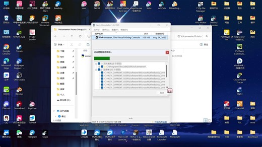 如何把voicemeeter彻底删除