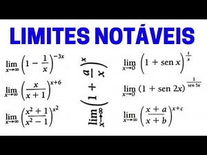 LIMITES NOTÁVEIS( limites fundamentais exponenciais)