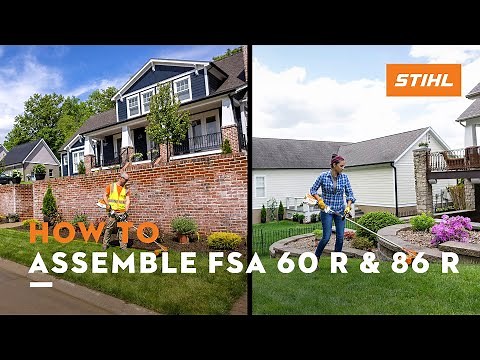 How to Assemble: FSA 60 R & FSA 86 R | STIHL Tutorial