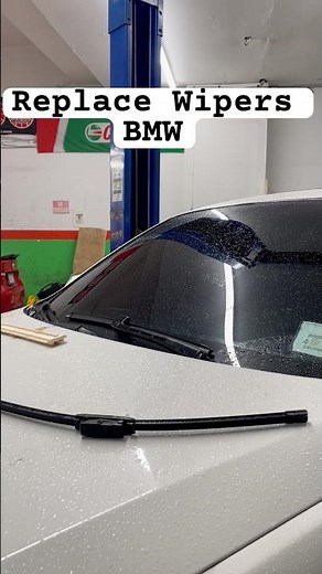 Replacing wipers on my BMW | 2008 E90 335i #bmw #e90 #diy #wipers