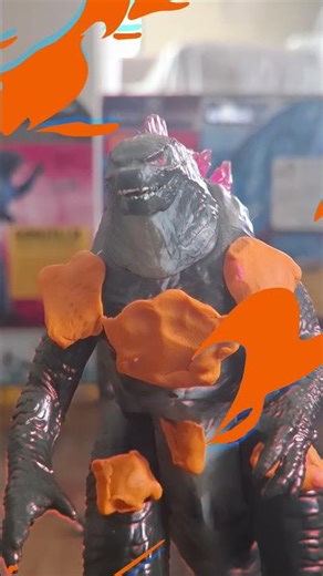 Godzilla Energized Vs Burning Godzilla