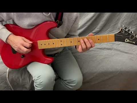 Bob Marley - Waiting in vain guitar solo cover