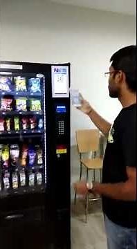 Natvend Vending Machine operational with UPI QR Code