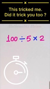 37K views · 188 reactions | Math Test 易✍️ #BrainTeasers #SharpenYourMind #SolveItIfYouCan #MathChallenge #MathReels | Mathematics Ma'am | Facebook