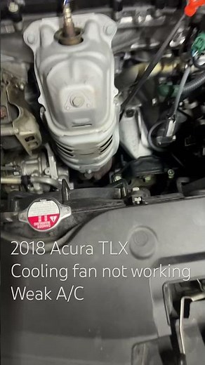 2018 Acura TLX cooling#fan#relay#stuck#failure#black#relay.