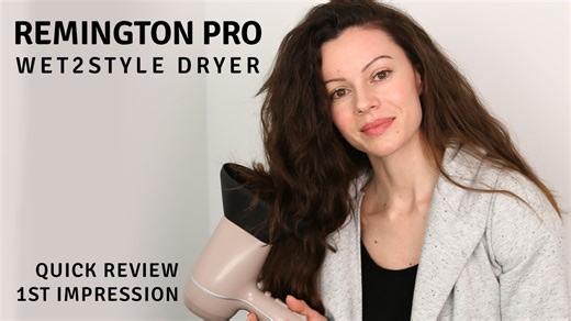 Watch Remington Pro Wet2Style Dryer Review, Tips & 1st Impression on Amazon Live