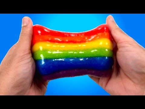 How to make slime with glue no borax| Homemade Slime| How to make slime at home easy with Tide
