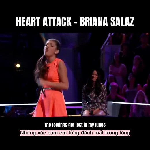 Heart Attack - Briana Salaz (The Voice). #rainydaysradio #foryou #fyp | briana salaz