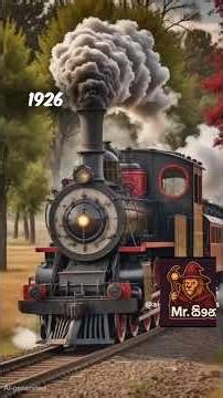 Train evolution in1820 2100 #viral #usashorts #trendingshorts #evolution