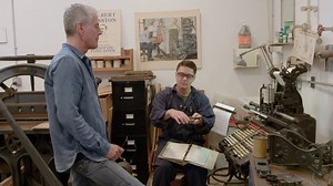 Raw Craft with Anthony Bourdain - Arion Press | No Reservations