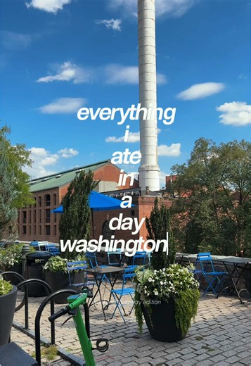 A full day of eats in 📍Washington DC | Georgetown is one of my favorite spots to visit during the Fall/Spring and there is always an unlimited amount of gems to find! #georgetown #washingtondc #whatiateinaday #foodtiktok #dmv