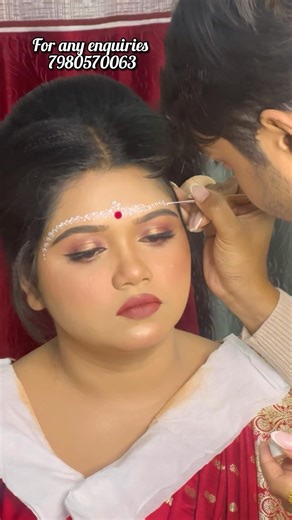 Bengali bridal makeup tutorial ✨❤️ #youtube #bridelmakup #bengalibride #bridalmakeup #makeup
