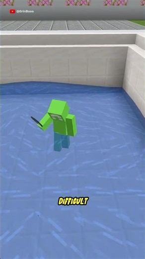 The EASIEST Way to Fill Any Pool in Minecraft! 😲