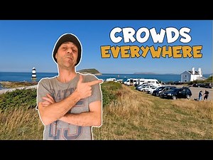 No Escape CAR CAMPING in Anglesey CROWDS Everywhere