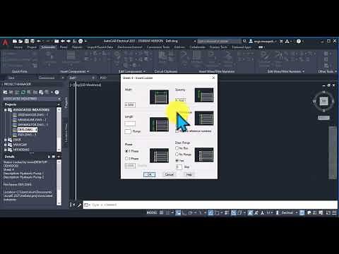 AutoCAD Electrical 4.10: Step-by-Step guide to Ladder Insertion in Drawings