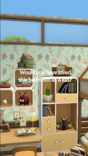 Sims 4 twins bedroom | Cozy kids room