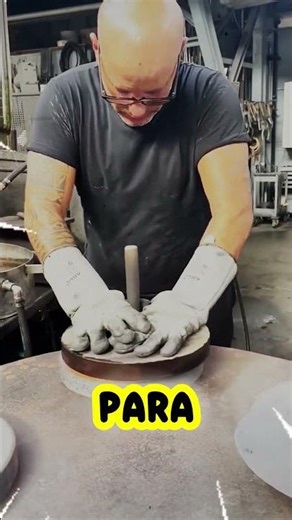 Glass Plate Made in Seconds! Amazing Glass Making Process