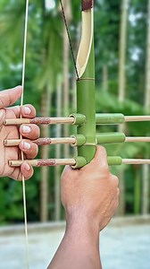 3.2M views · 10K reactions | Newly made Bamboo Crafts DIY #bamboo #diy #craft #toys #toy #art #idea #reels | Power DIY | Facebook