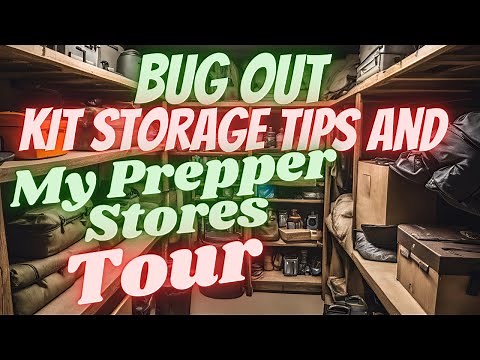 Protect Your Prepping Supplies | Top Tips for Storing Survival Gear at Home