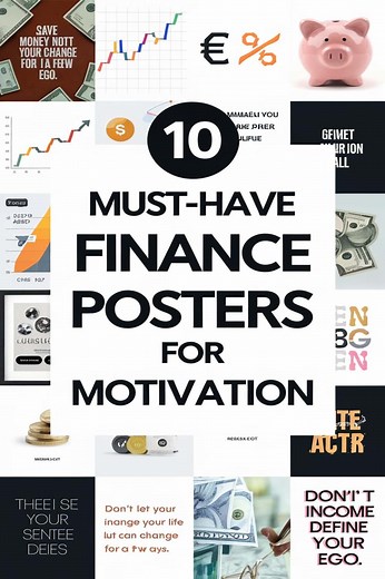 10 Must-Have Finance Posters for Motivation to Achieve Your Money Goals -