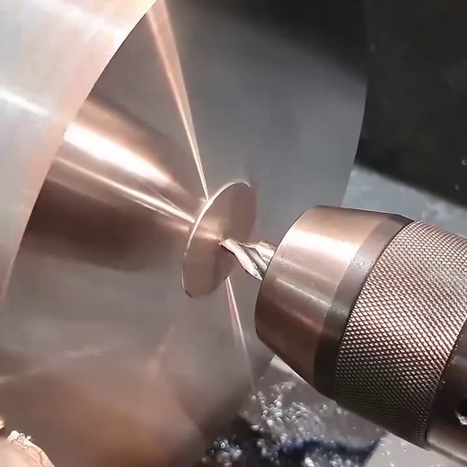 A new piston takes shape inside a hydraulic cylinder