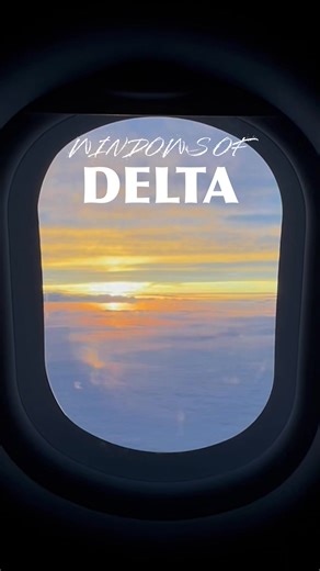 Stunning Window Seat Views on Delta Airlines