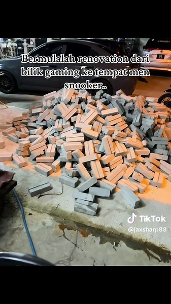 sambungan snooker DIY #snooker #snookerkelate #luckyball #fyp