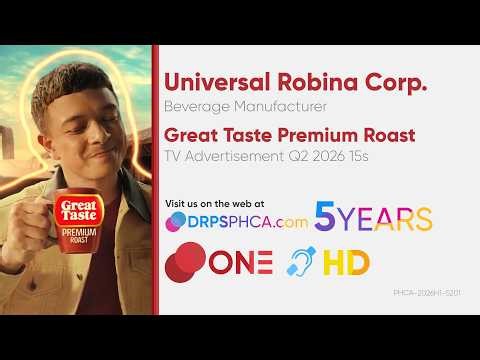 Great Taste Premium Roast TV Ad Q2 2026 15s (Philippines) [CC/HD]
