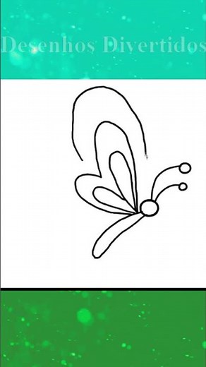 Como Desenhar uma Borboleta Linda 🦋 Desenhos Para Colorir