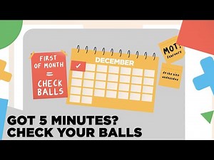 How can you tell if your testicles are healthy?