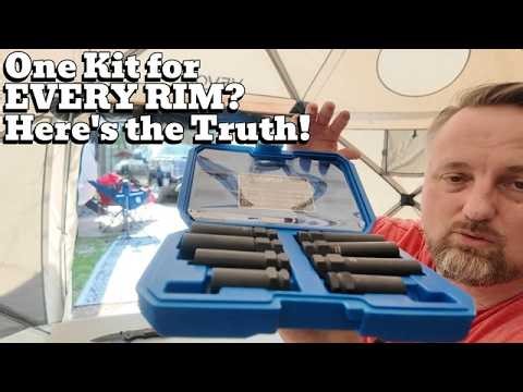 Universal Lug Nut Key Set for Locked Rims & Tiresx