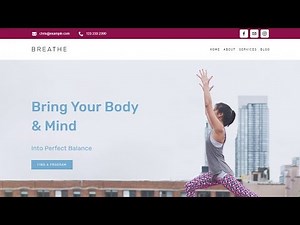 Create a Multi Row Header in Squarespace