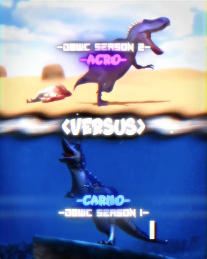Acrocanthosaurus Vs Carnotaurus (Dbwc)