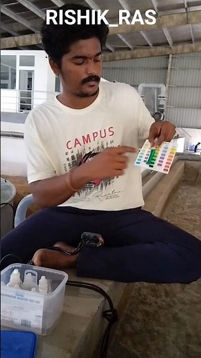 Biofilter activation in Recirculating aquaculture system #ras #fish #water #bacteria #shorts #mbbr